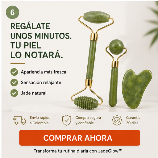 Rodillo Antiarrugas Jade Natural X3